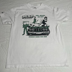 Men's Made in Paradise White Green Graphic Short Sleeve Tee M sku77